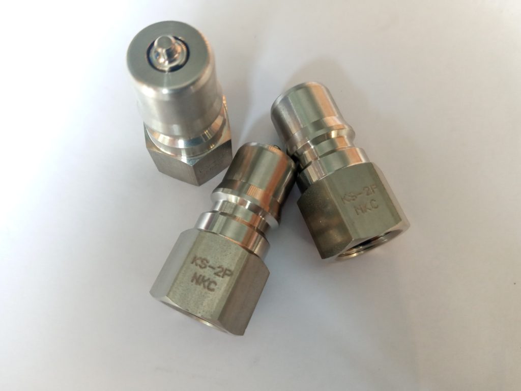 KS 2P 3 Khớp nối nhanh thủy lực KS-2P SUS304