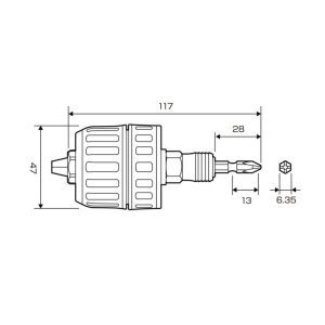 AKL 190E nhat ban Đầu chuyển mũi khoan AKL-190E
