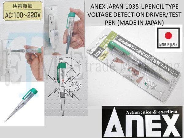 Bút thử điện No.1035-L Anex