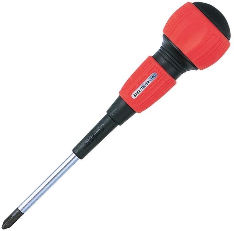 to vit 4 canh co tu tinh no77002x100 Tô vít 4 cạnh có từ tính No.7700+2x100 Anex
