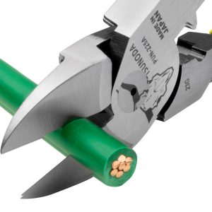 PUN 225A 8 Kìm cắt lưỡi mỏng loại trợ lực có bấm cos PUN-225A