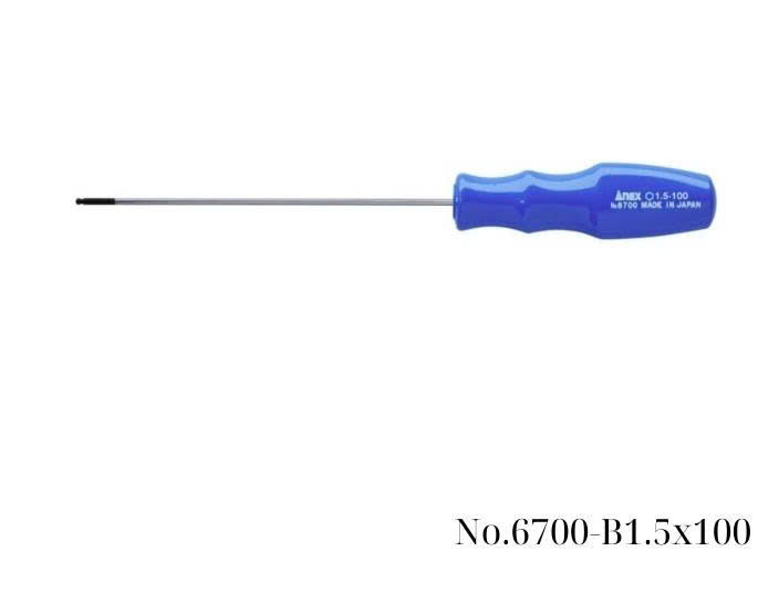 Tô vít lục giác đầu bi No.6700-B1.5×100 Anex To vit luc giac dau bi No.6700 B1.5×100
