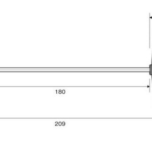 To vit luc giac tay cam chu T ANEX No.3210 H4x180 2
