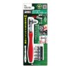 Bộ tay vặn và 5 mũi vít dùng trong góc hẹp ANEX No.525-5B