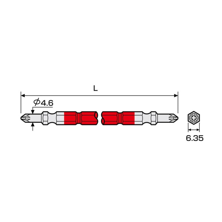 ACPZ 1110 2 768x768 1 Mũi vít 2 đầu PZ No.1×110 ANEX ACPZ-1110