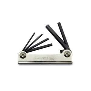 Bộ lục giác gấp gọn 6 chi tiết Asahi ANS0610 Nhật Bản