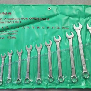 Bộ cờ lê vòng miệng 14 chi tiết 8-24 mm Asahi 1014M-1 Nhật Bản