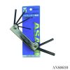 ans0610 Bộ lục giác gấp gọn 6 chi tiết Asahi ANS0610 Nhật Bản