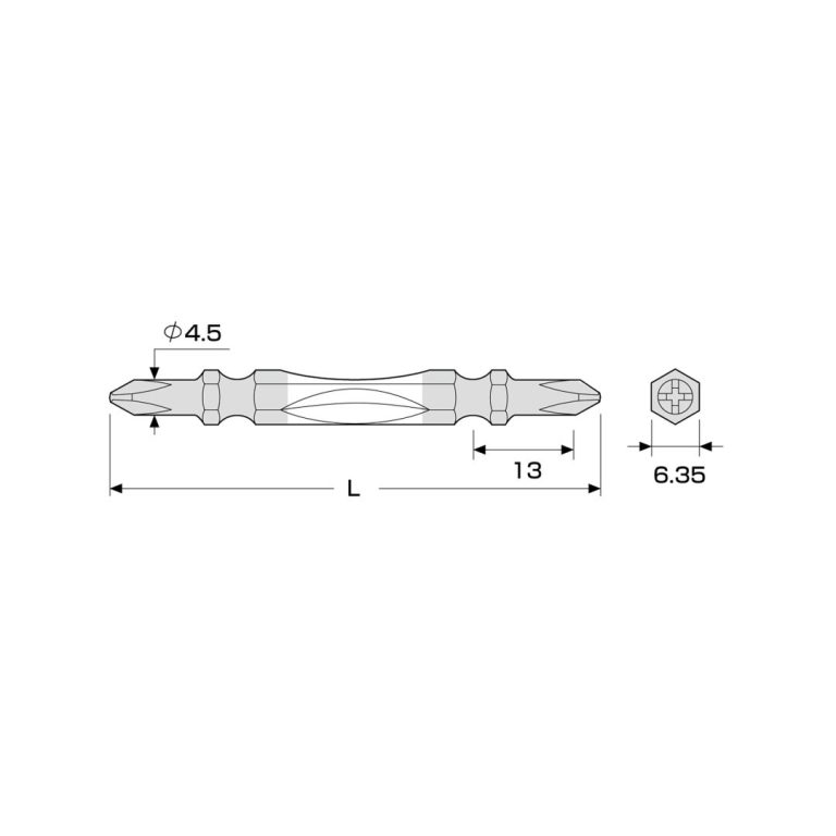Mũi vít 2 đầu ANEX ACTM- 2200