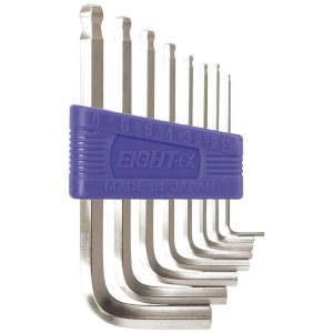 Bộ lục giác đầu bi loại ngắn TS-8 EIGHT Nhật Bản