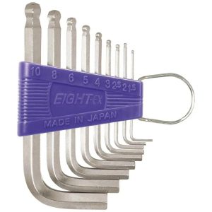 Bộ lục giác đầu bi loại ngắn TS-9 EIGHT Nhật Bản