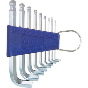 Bộ lục giác đầu bi ngắn đầu ngắn EIGHT TTR-S9