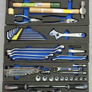 Hộp đồ nghề xách tay 60 chi tiết HXT-61C-5 Nhật Bản