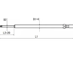 Đầu vặn ốc vít OHMI VH-4No.0x4x60(1.5x20)