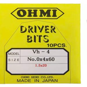 Đầu vặn ốc vít OHMI VH-4No.0x4x60(1.5x20)