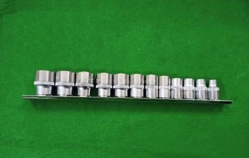 Bộ đầu khẩu 3/8" loại ngắn hệ inch RS3-9 Flag Nhật Bản