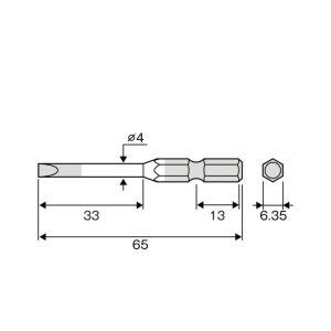 Vỉ 2 mũi vít có từ tính ANEX ACMM-4065