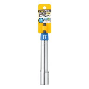 Đầu tuýp vặn ốc chuôi lục giác 17mm loại dài TOP KOGYO EDX-17L