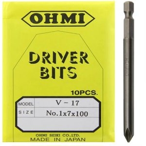 Đầu vặn ốc vít OHMI V-17 No.1x7x100